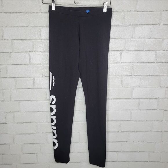 Adidas Girls Black Active Leggings - Picture 1 of 3